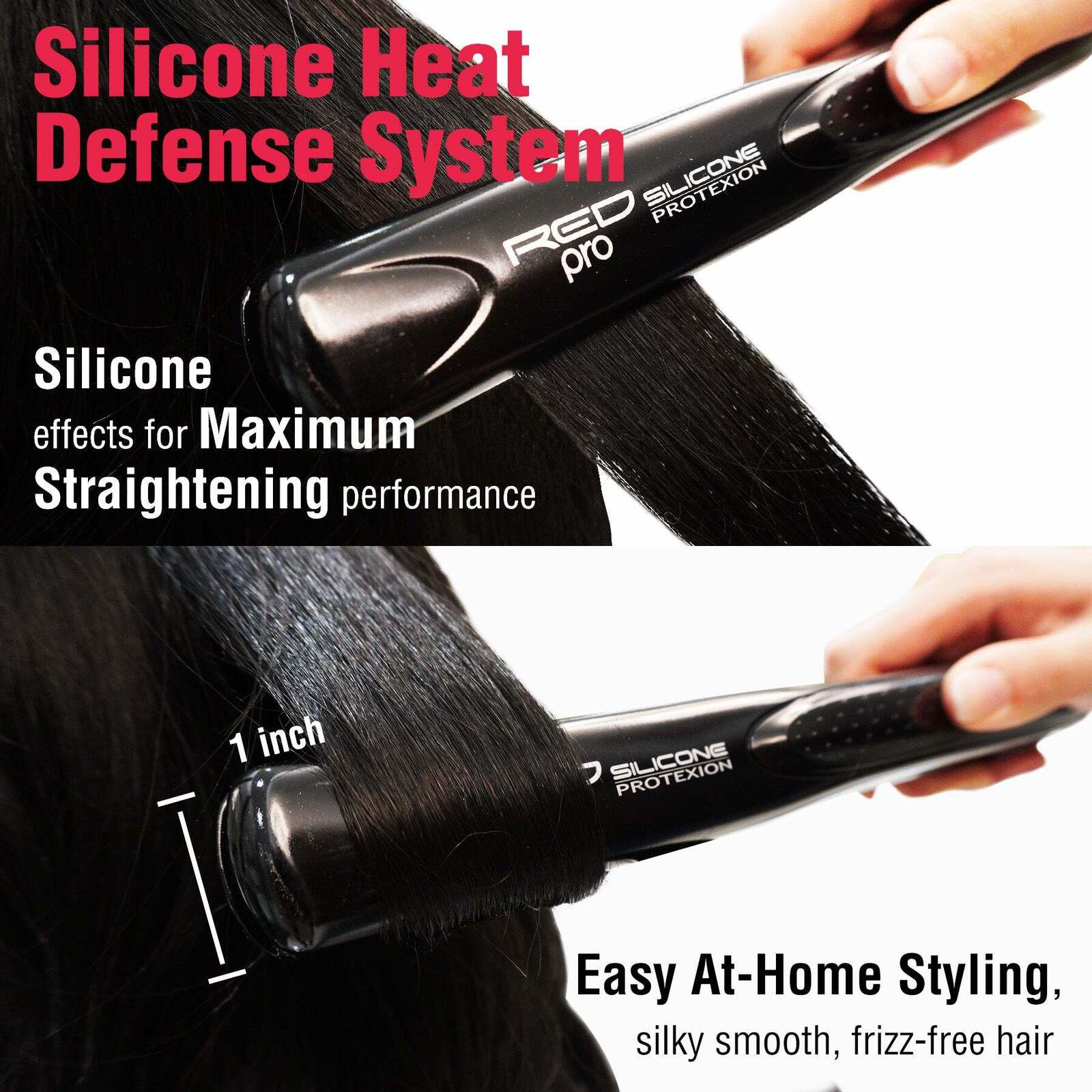 RED by KISS Silicone Protexion Flat Iron - Image 6