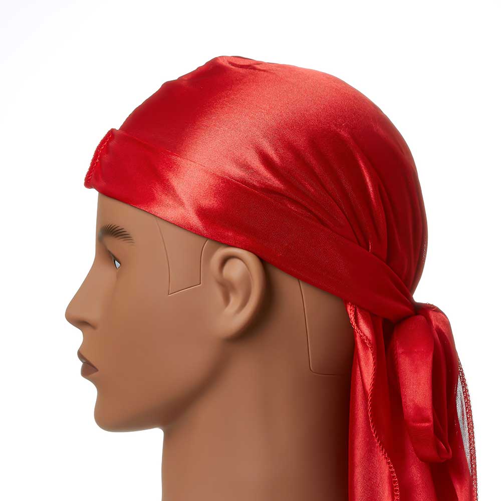 RED by KISS Silky Satin Premium Smooth Silky Durag for Men & Women 360 Waves Headwraps - Image 21