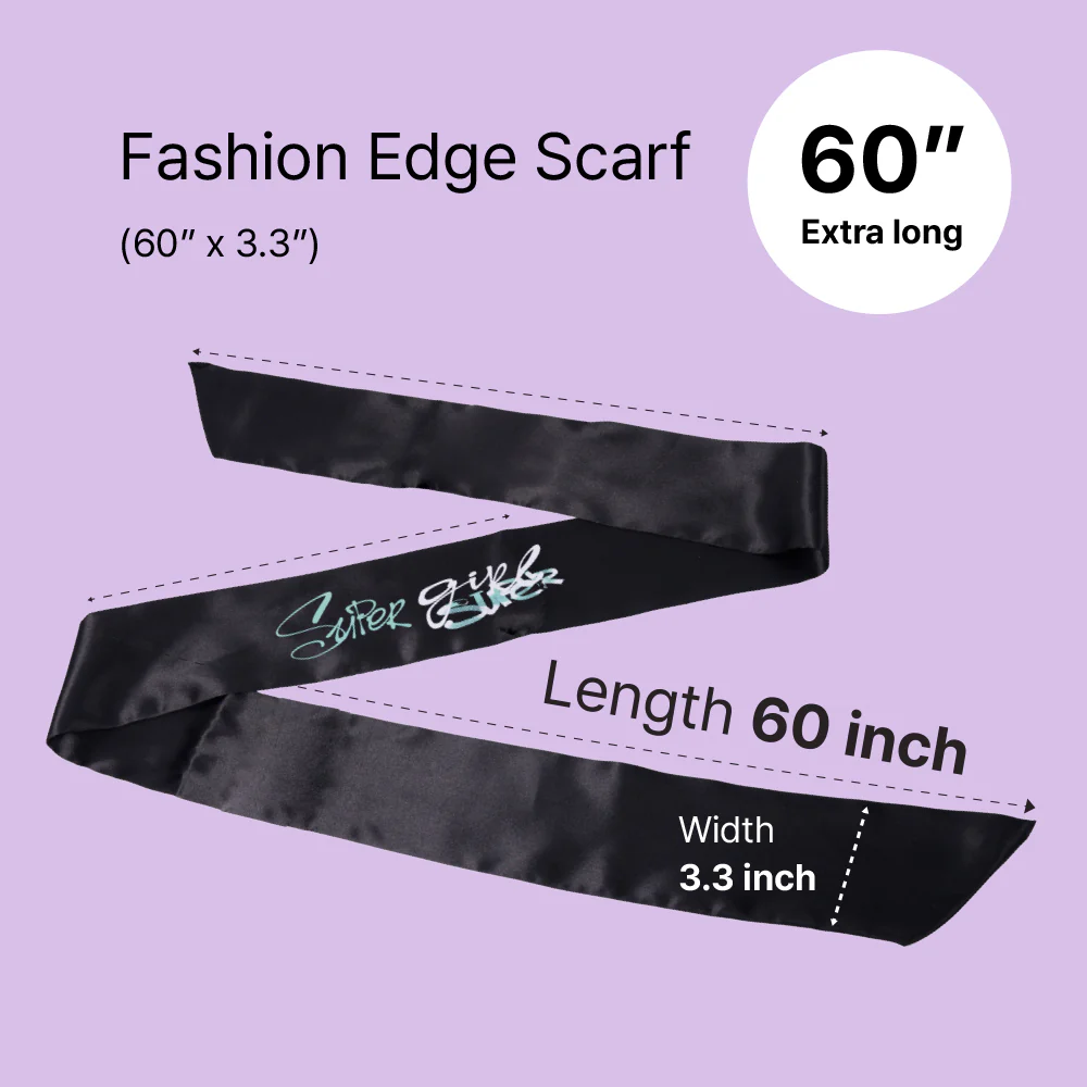 RED by KISS Silky Satin Fashion Edge Scarf - Image 12