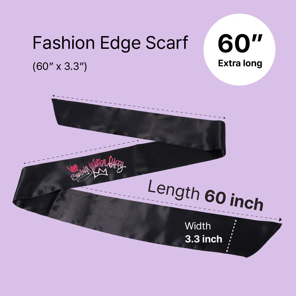 RED by KISS Silky Satin Fashion Edge Scarf - Image 17