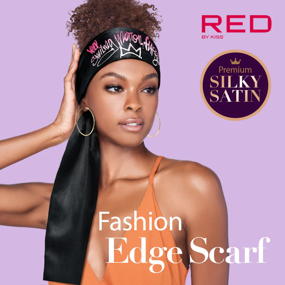 RED by KISS Silky Satin Fashion Edge Scarf - Image 19