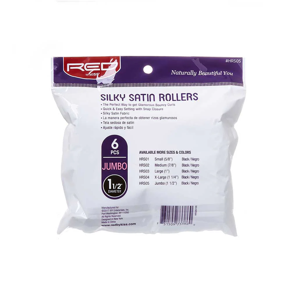 RED by KISS Silky Satin Rollers - Image 19