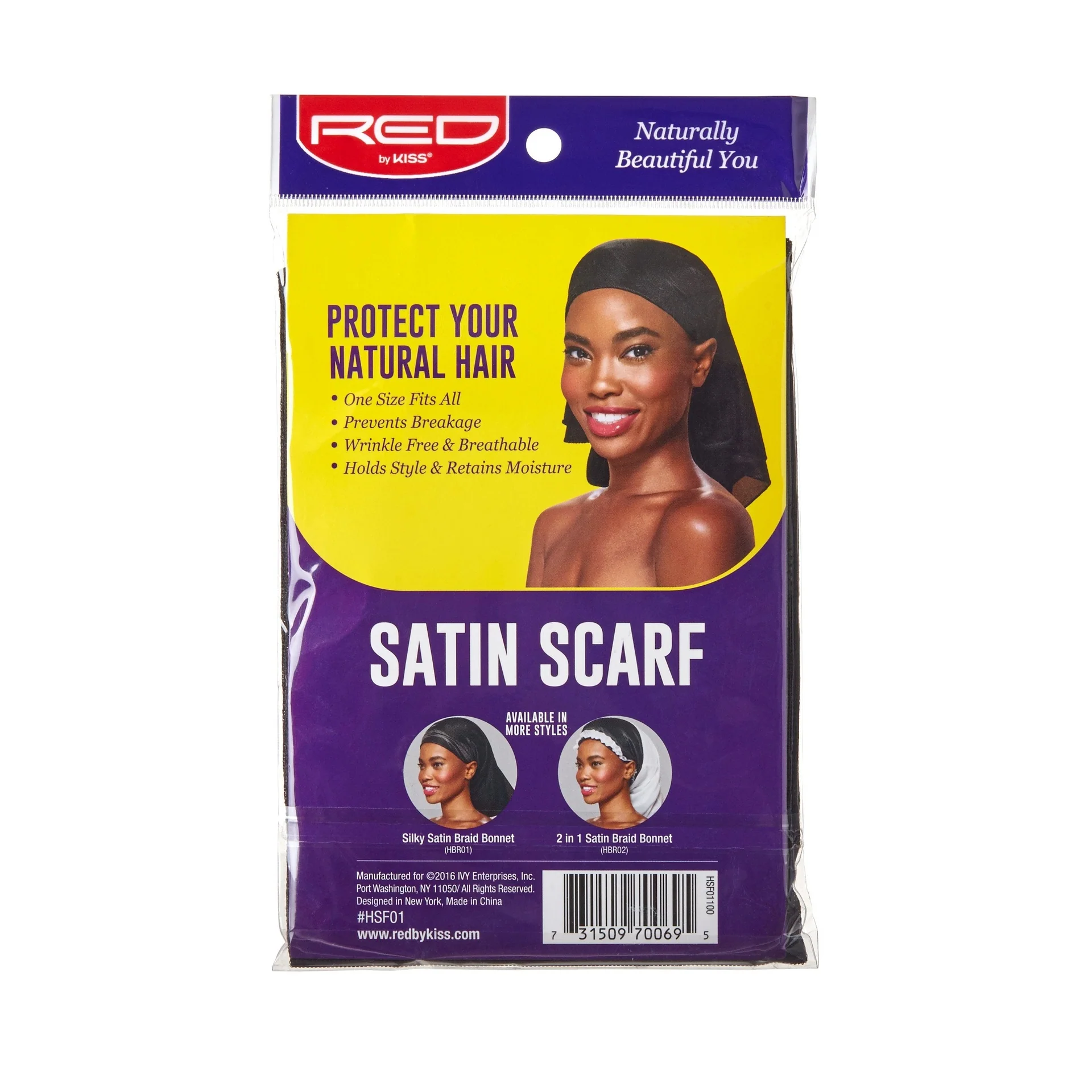 RED by KISS Silky Satin Scarf - Image 3