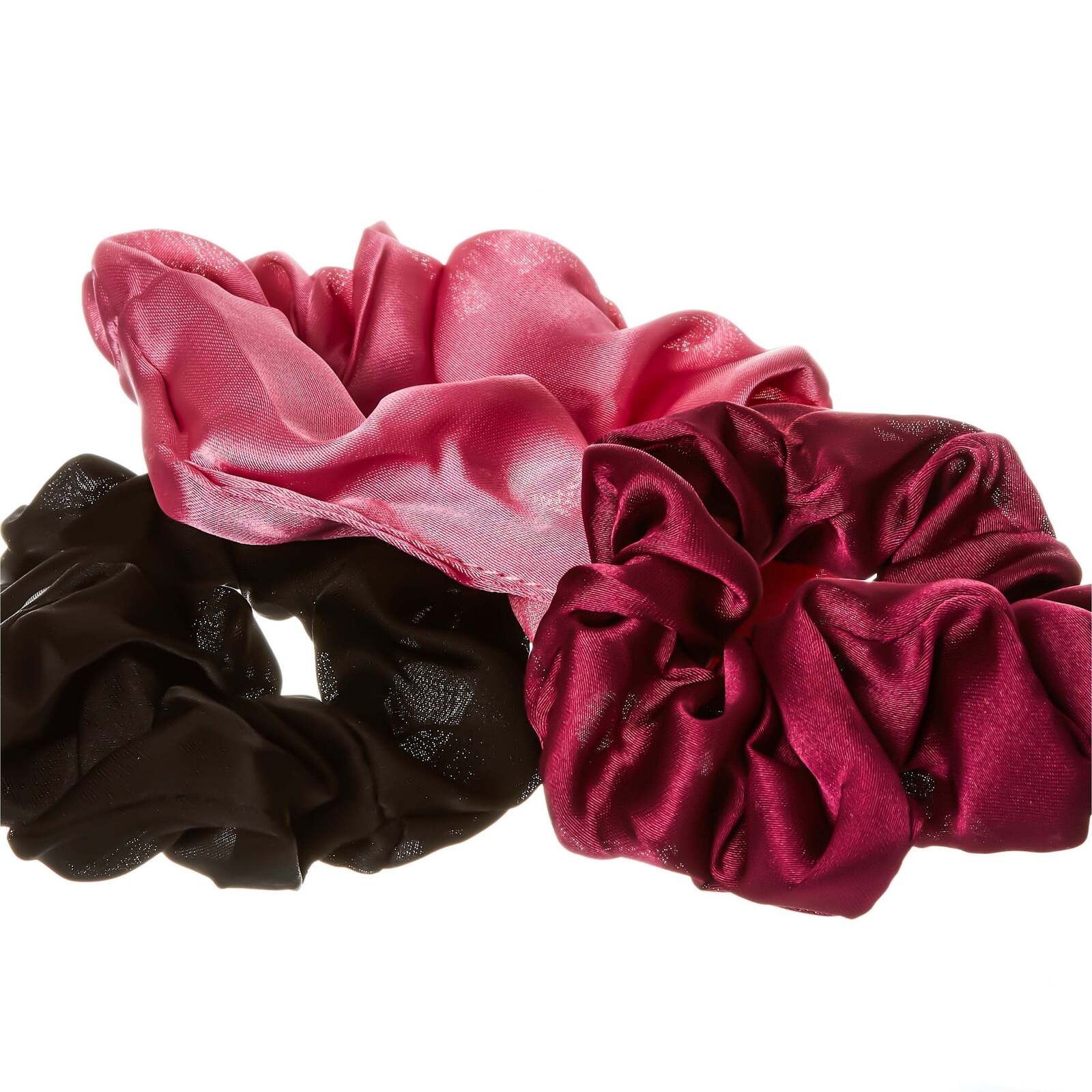 RED by KISS Silky Satin Scrunchies (3pcs) - Image 2
