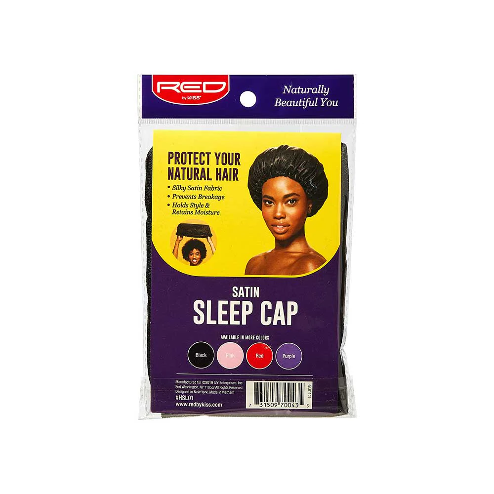 RED by KISS Silky Satin Sleep Cap - Image 2