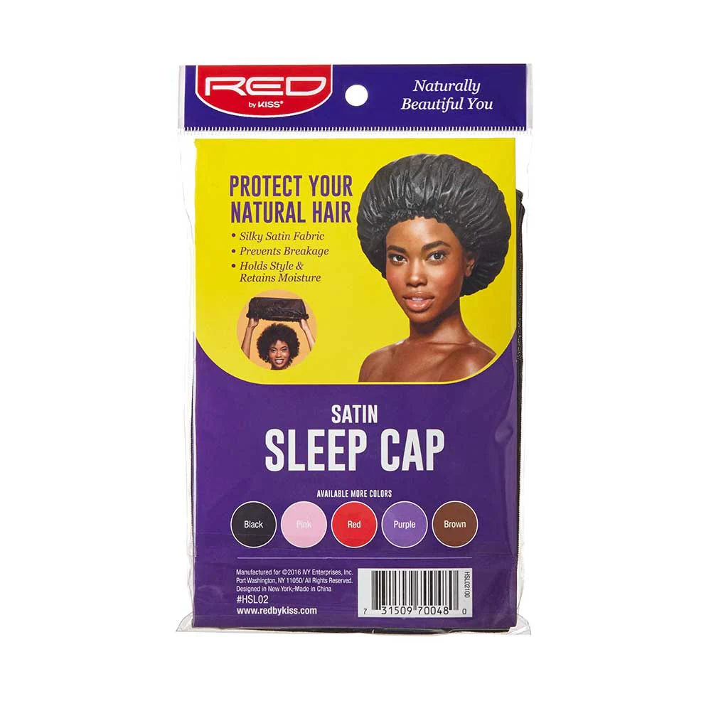 RED by KISS Silky Satin Sleep Cap - Image 5
