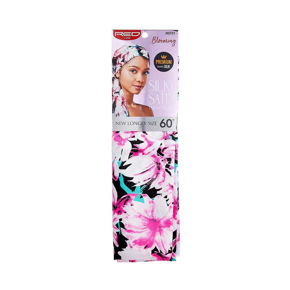 RED by KISS Silky Satin Wrap Scarf 60"X19" - Image 2