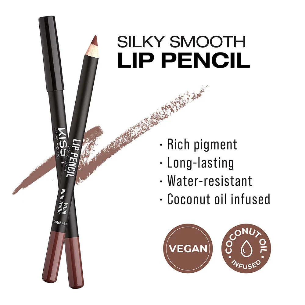 Kiss New York Silky Smooth Lip Pencil Liner - Image 46