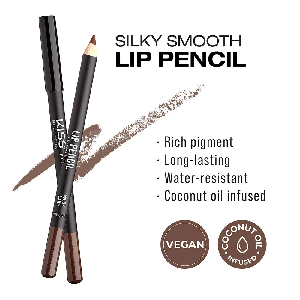 Kiss New York Silky Smooth Lip Pencil Liner - Image 47