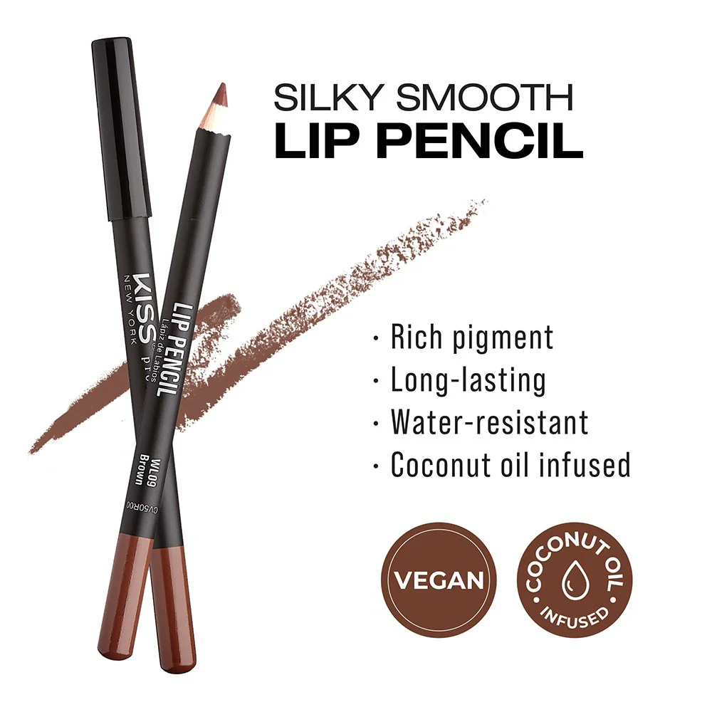 Kiss New York Silky Smooth Lip Pencil Liner - Image 49