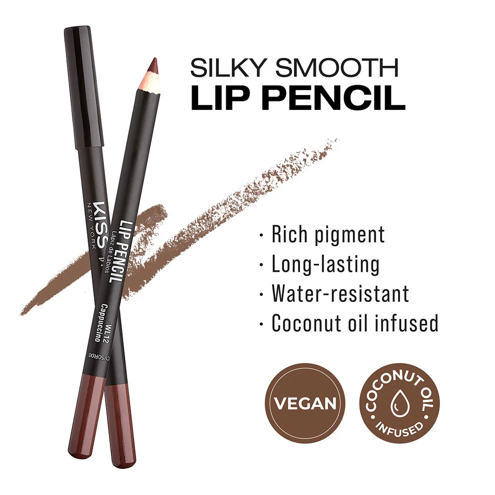 Kiss New York Silky Smooth Lip Pencil Liner - Image 52