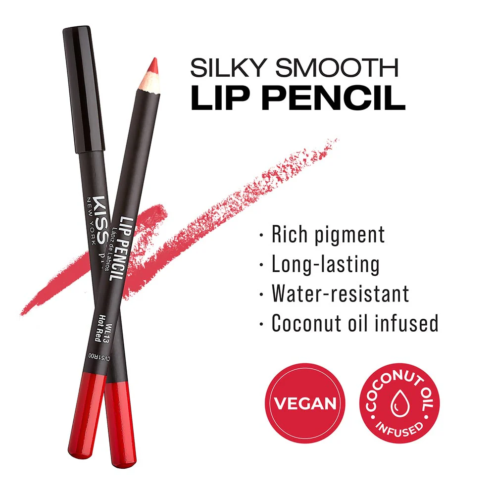 Kiss New York Silky Smooth Lip Pencil Liner - Image 53