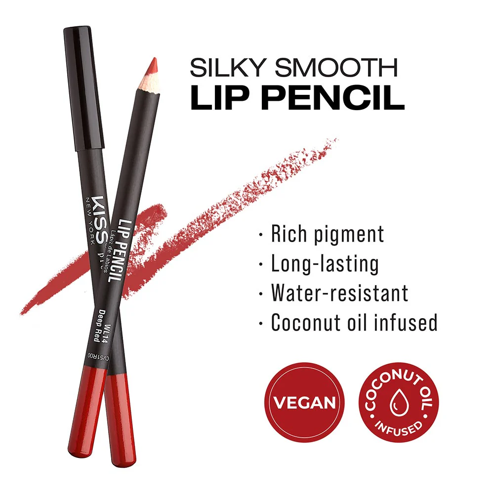 Kiss New York Silky Smooth Lip Pencil Liner - Image 54