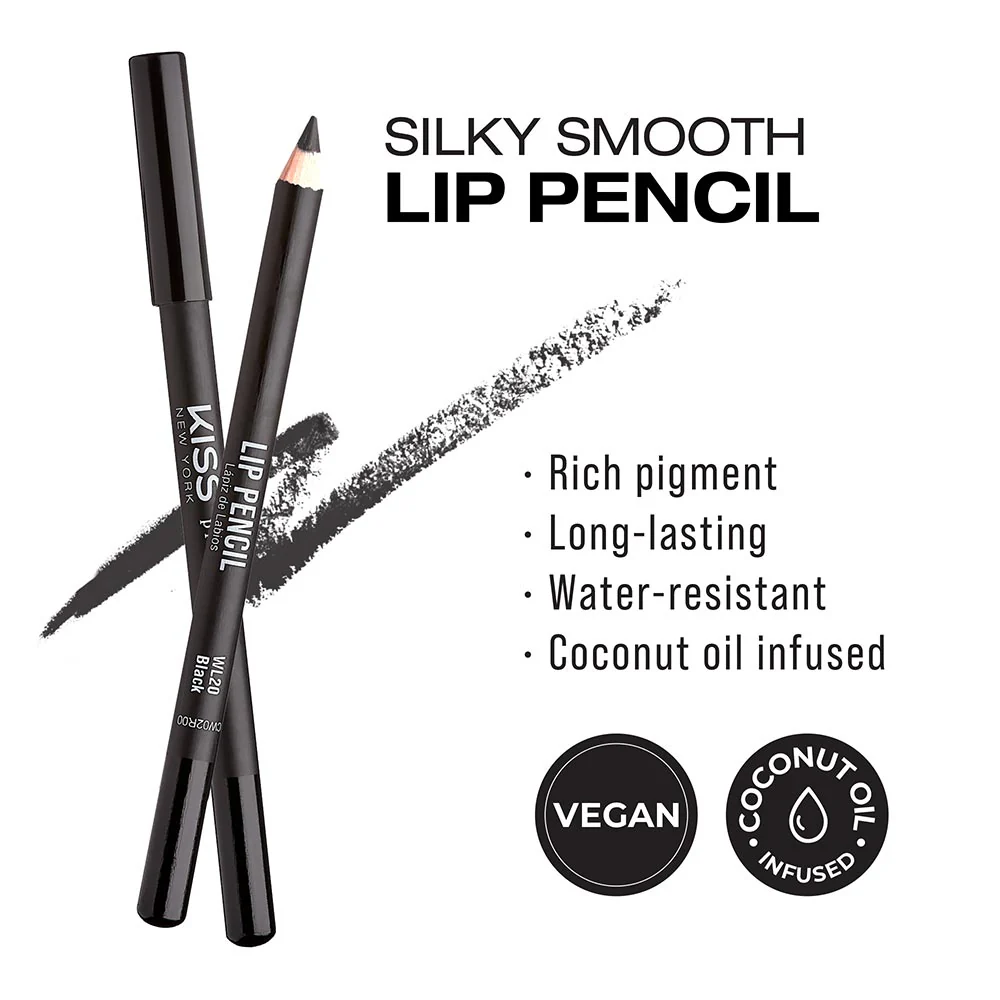 Kiss New York Silky Smooth Lip Pencil Liner - Image 60