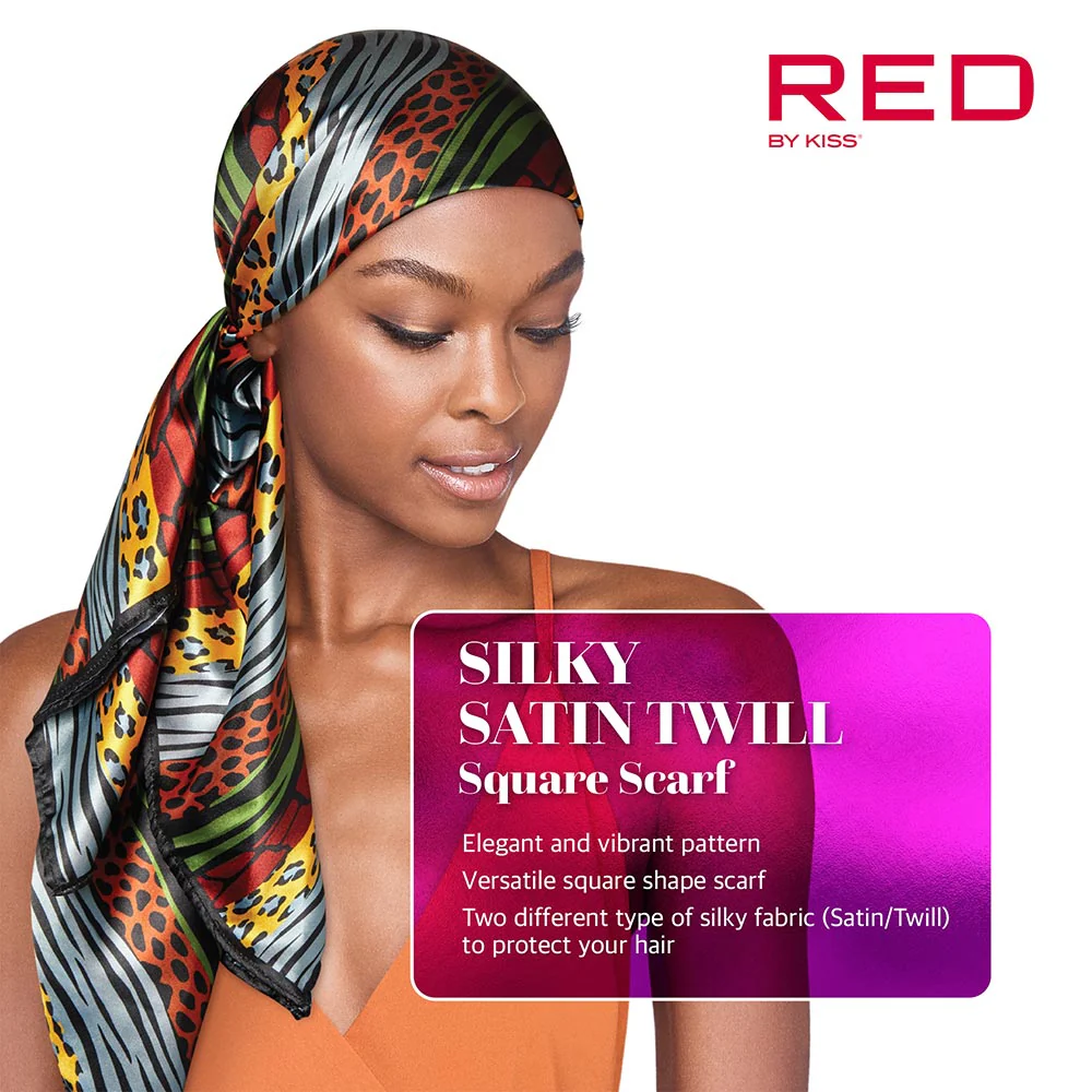 RED by KISS Silky Square Scarf - Image 23