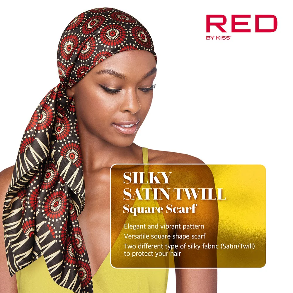 RED by KISS Silky Square Scarf - Image 26