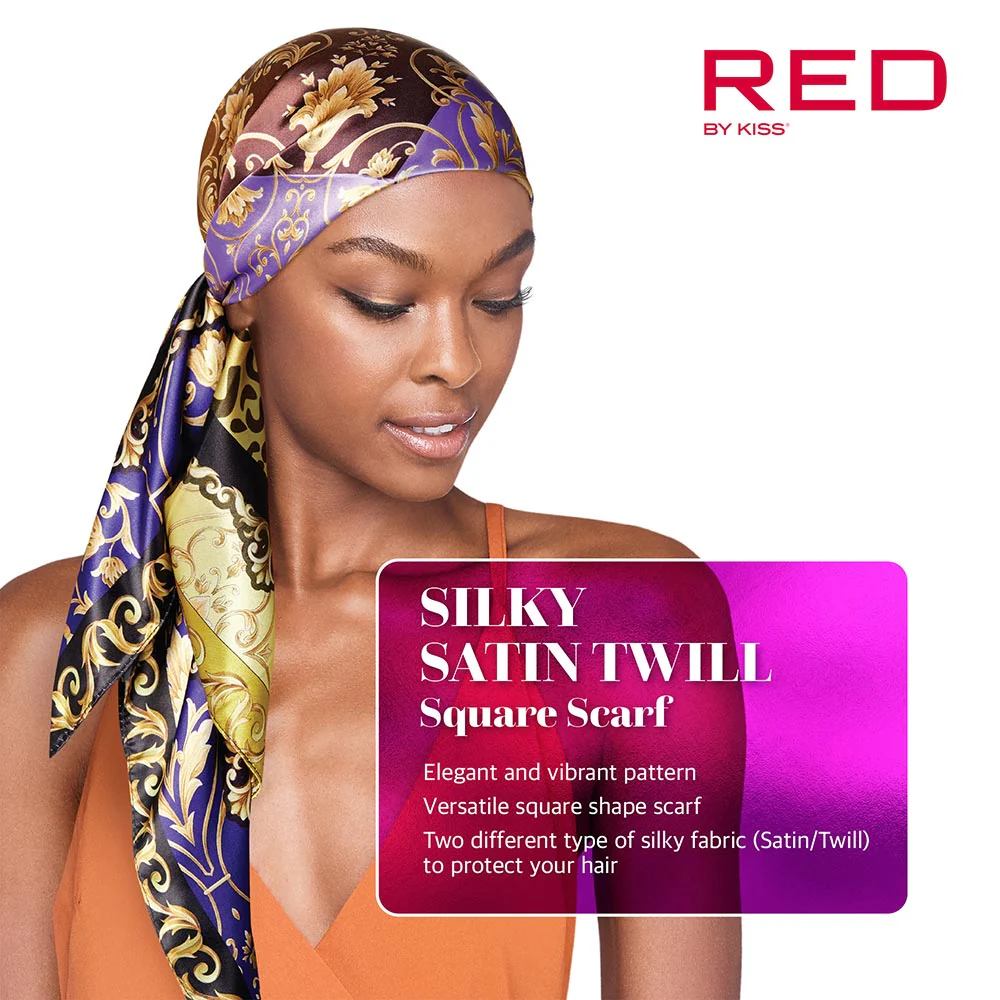 RED by KISS Silky Square Scarf - Image 29