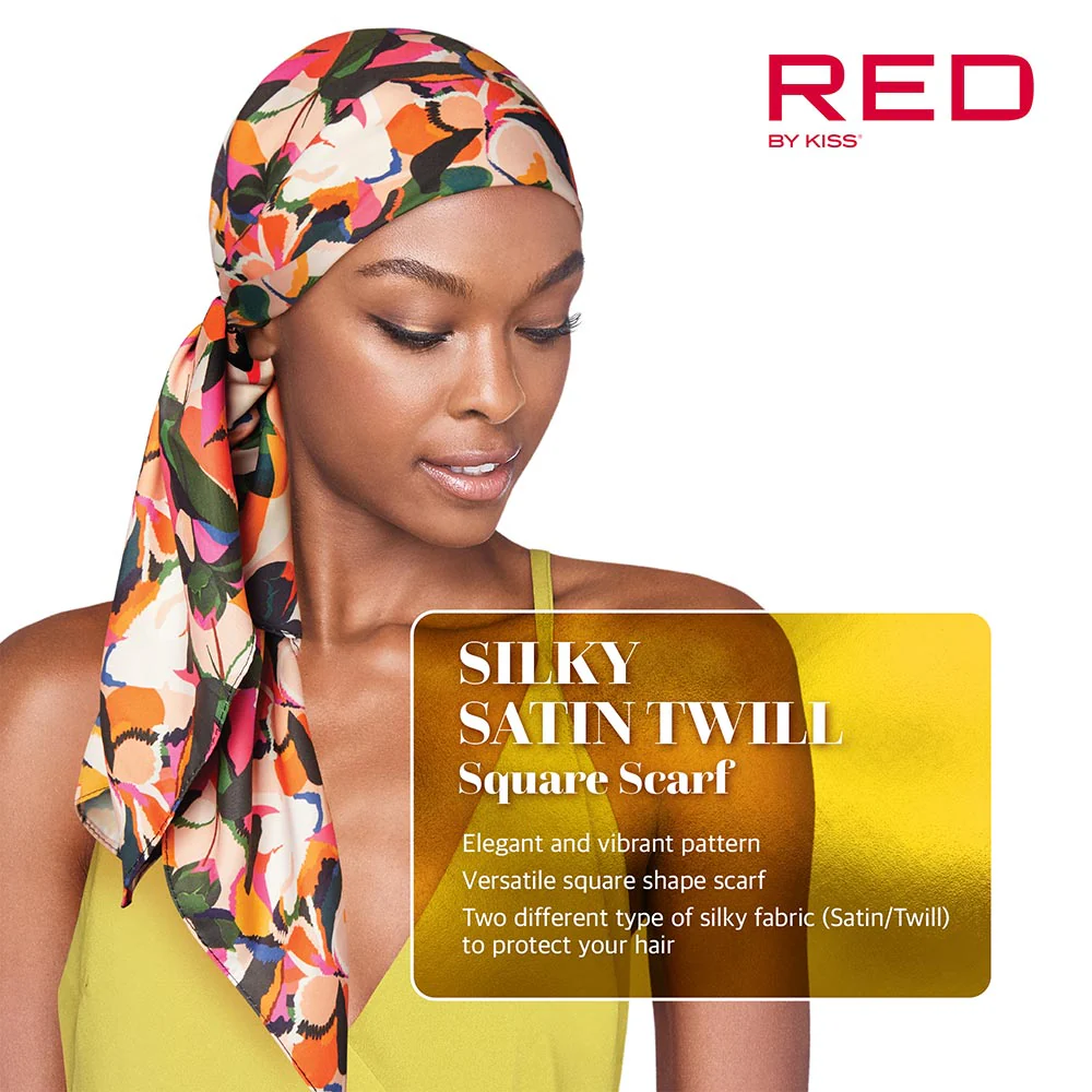 RED by KISS Silky Square Scarf - Image 33