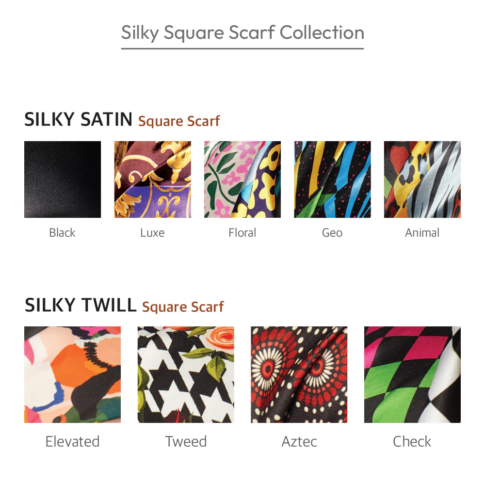 RED by KISS Silky Square Scarf - Image 49