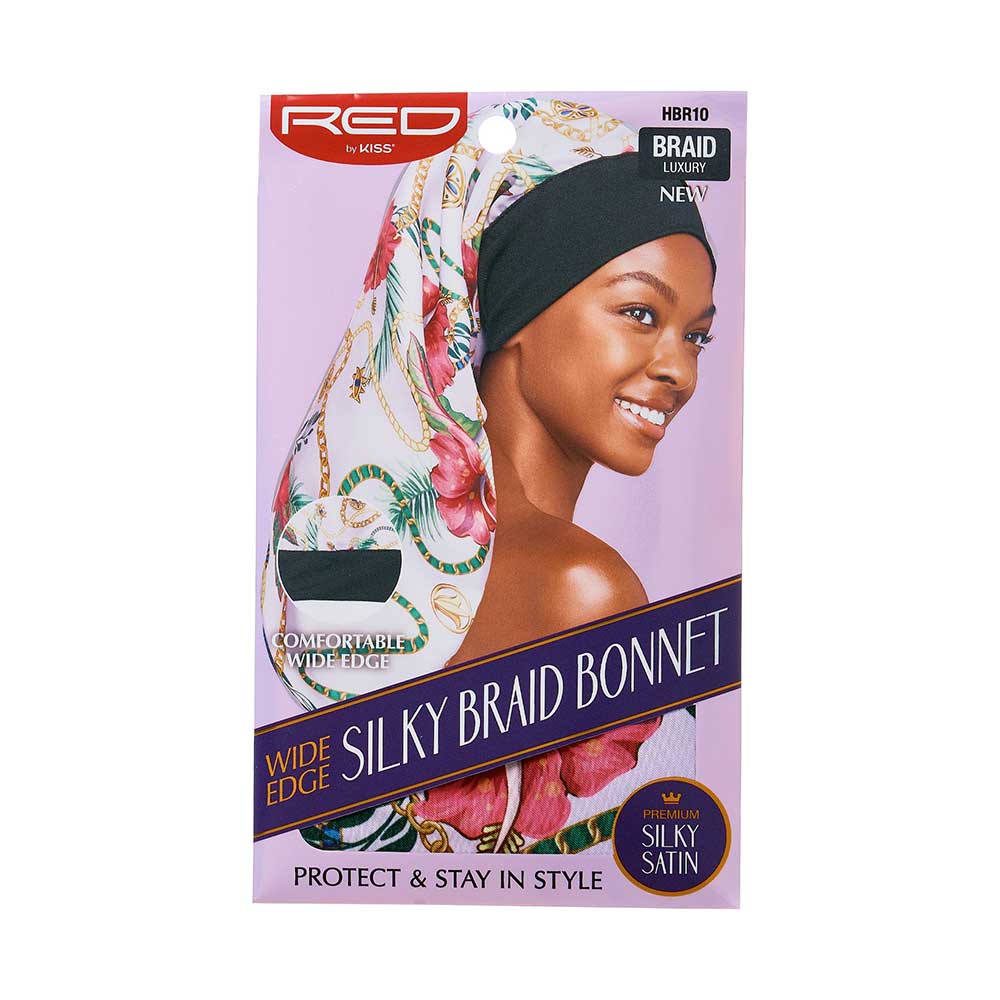 RED by KISS Silky Wide Edge Braid Bonnet - Image 3
