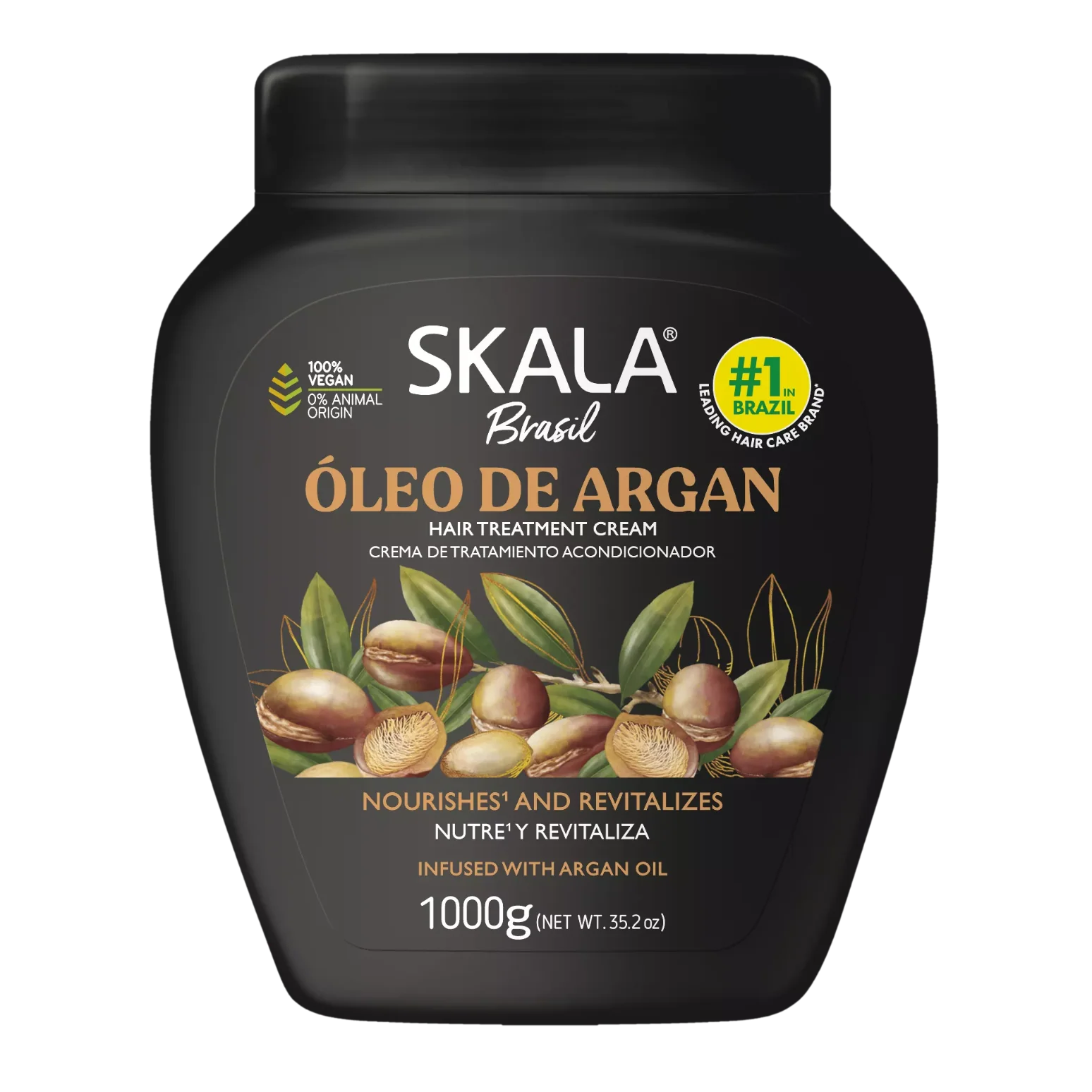 SKALA #MaisCachos 2-in-1 Curl Treatment Cream – Deep Hydration & Curl Definition (35.3oz) - Image 10