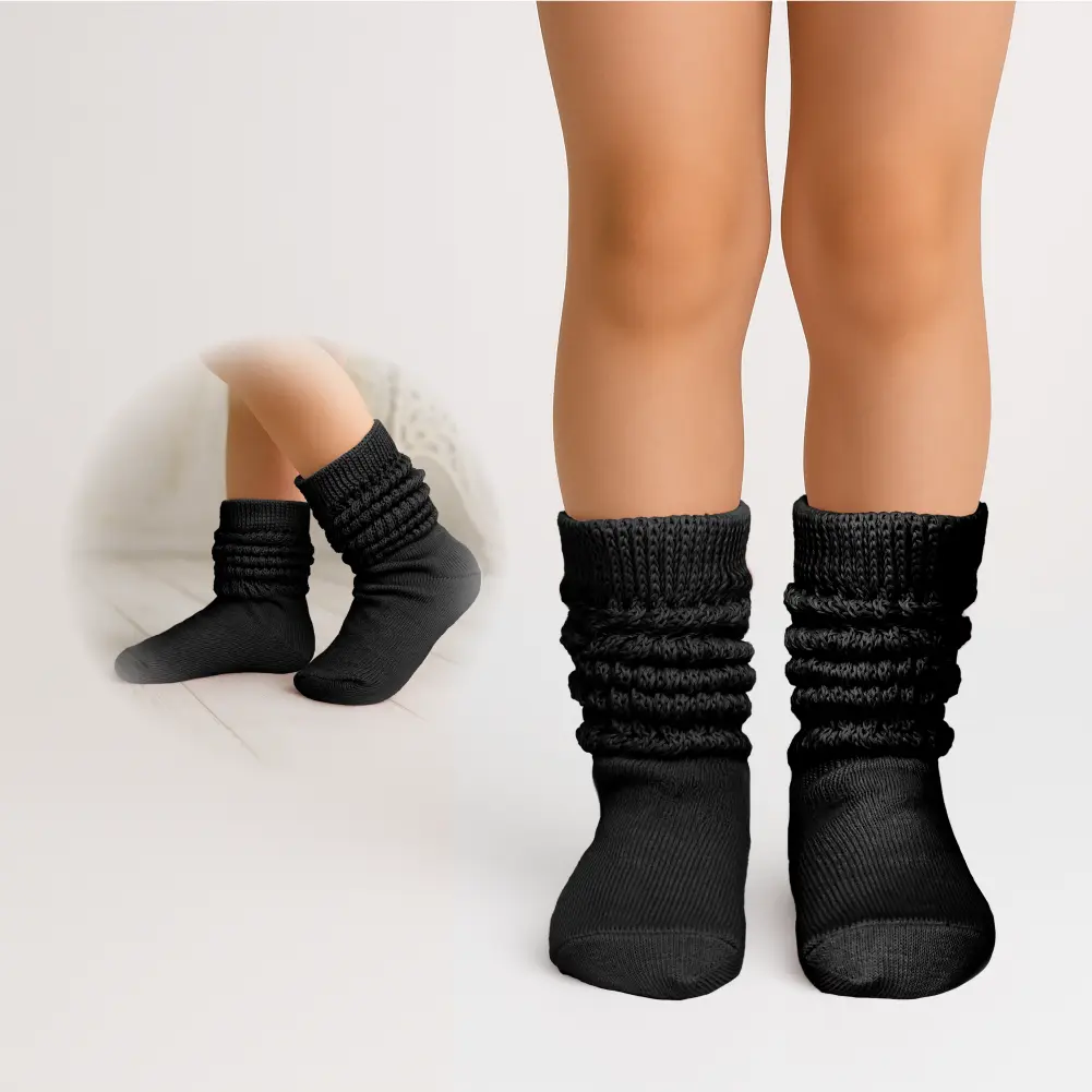 Arria Slouch Socks for Kids (13C–3Y) – Extra-Soft, Breathable - Image 26