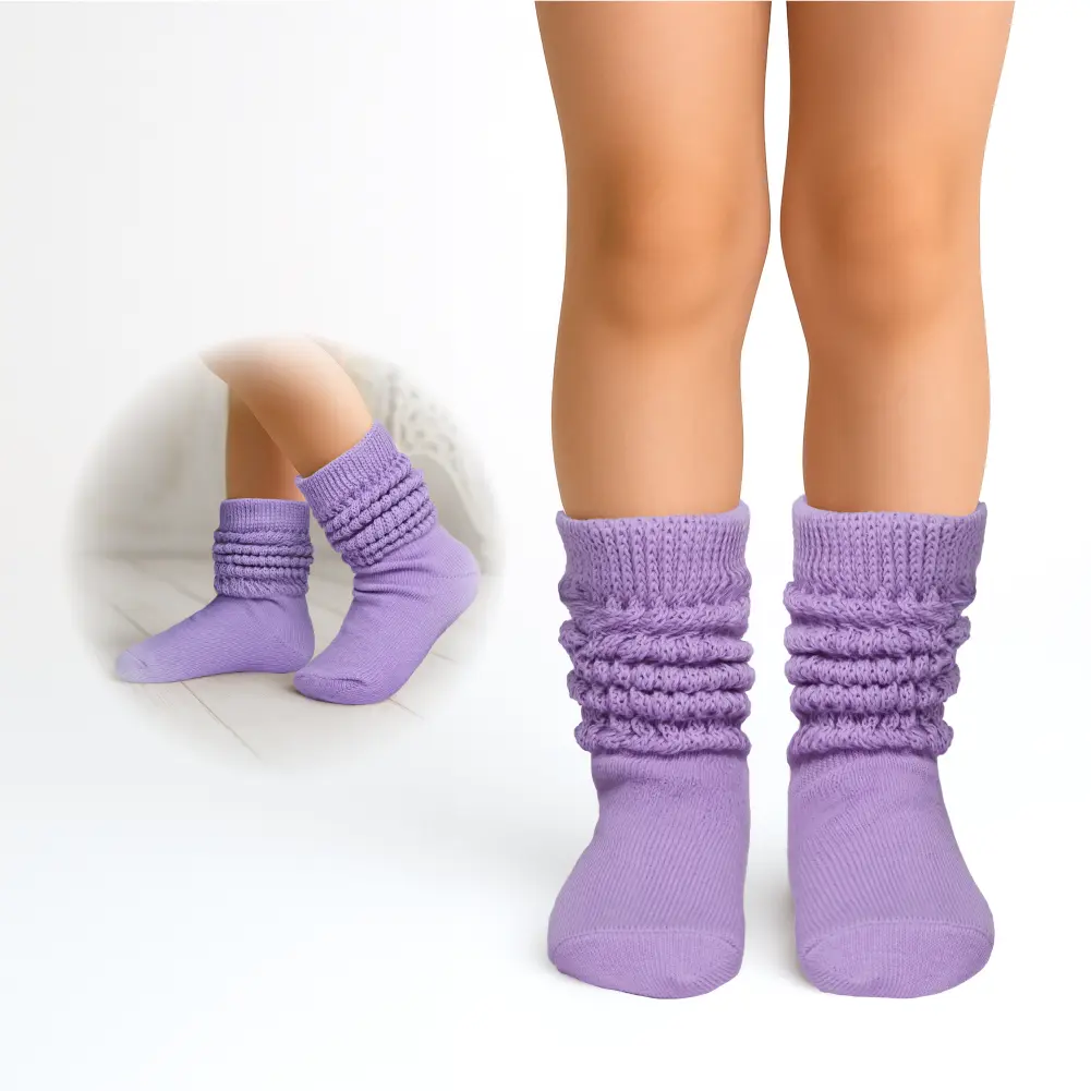 Arria Slouch Socks for Kids (13C–3Y) – Extra-Soft, Breathable - Image 28