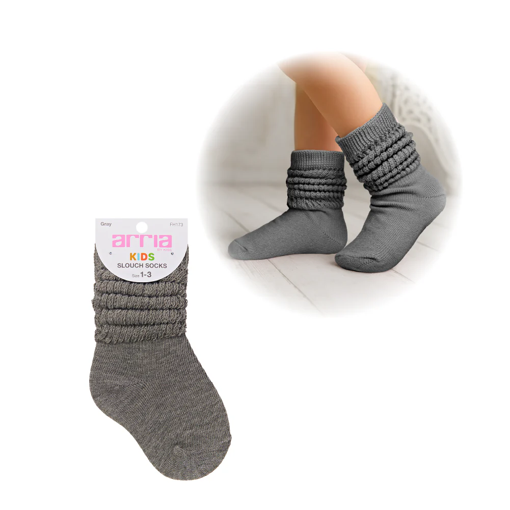 Arria Slouch Socks for Kids (13C–3Y) – Extra-Soft, Breathable - Image 3