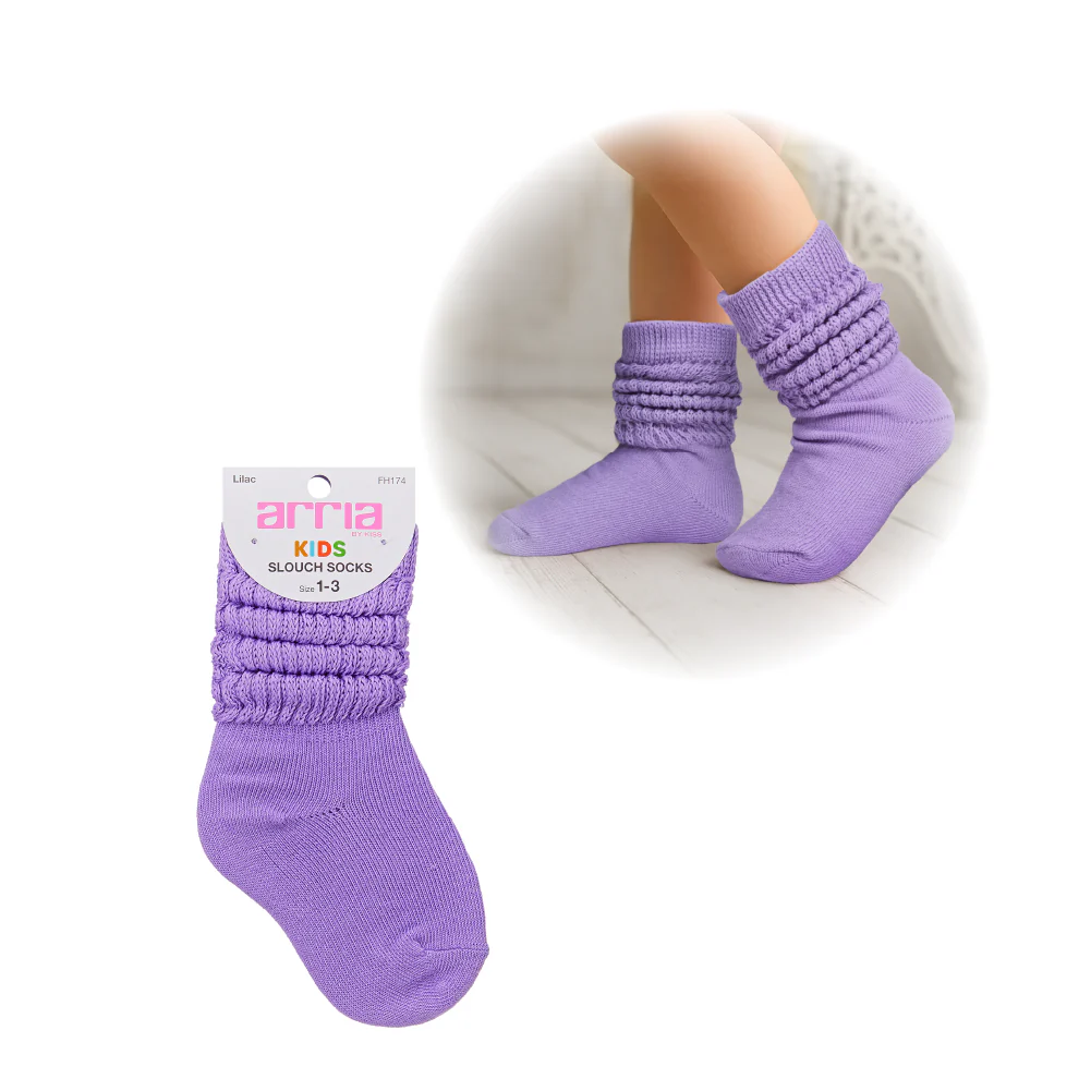 Arria Slouch Socks for Kids (13C–3Y) – Extra-Soft, Breathable - Image 4