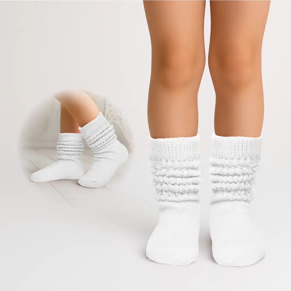 Arria Slouch Socks for Kids (13C–3Y) – Extra-Soft, Breathable - Image 47