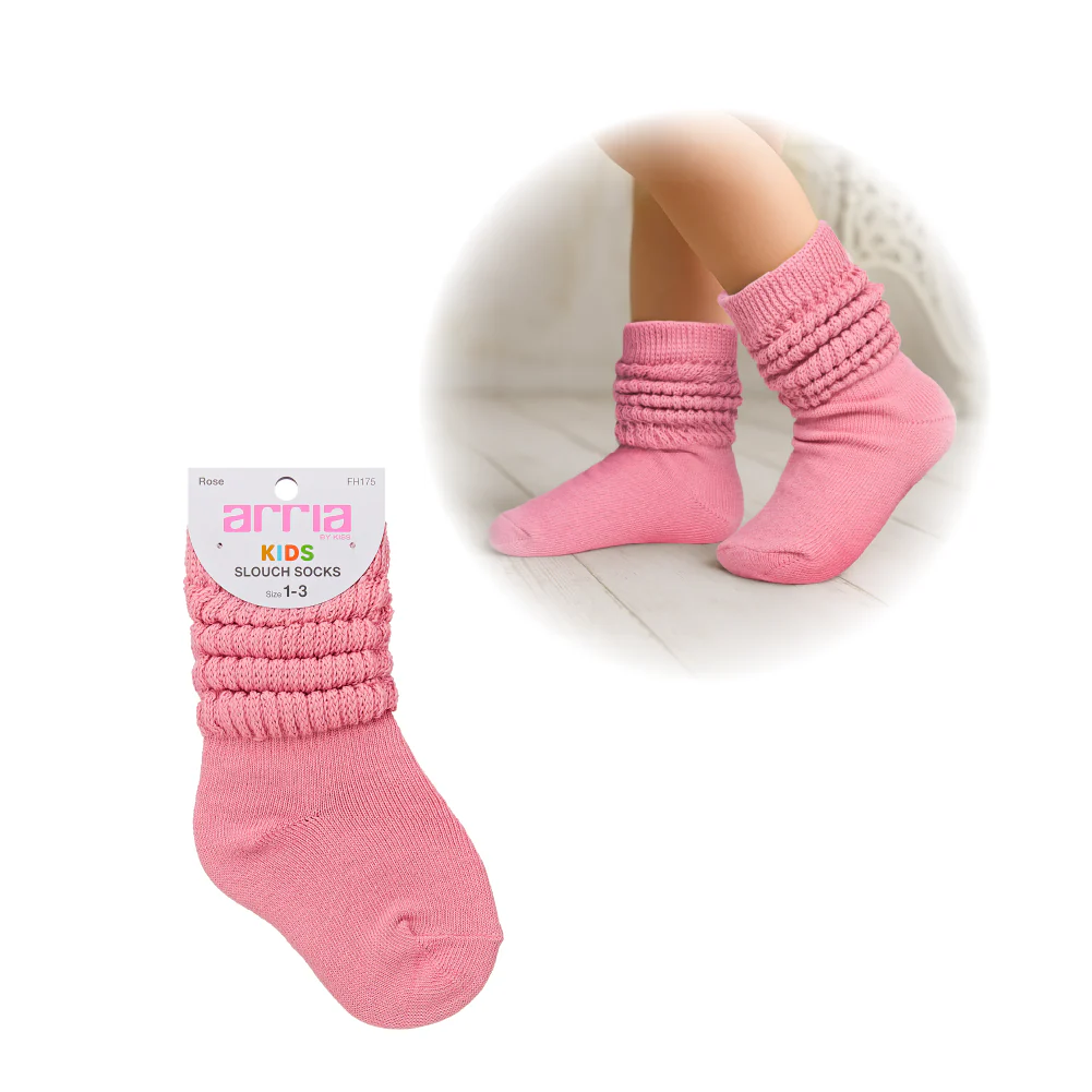 Arria Slouch Socks for Kids (13C–3Y) – Extra-Soft, Breathable - Image 5
