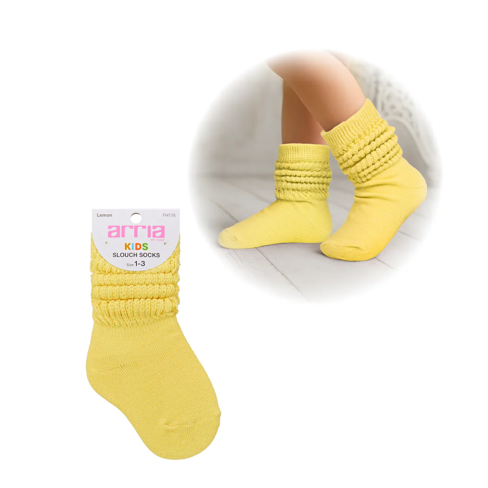 Arria Slouch Socks for Kids (13C–3Y) – Extra-Soft, Breathable - Image 6