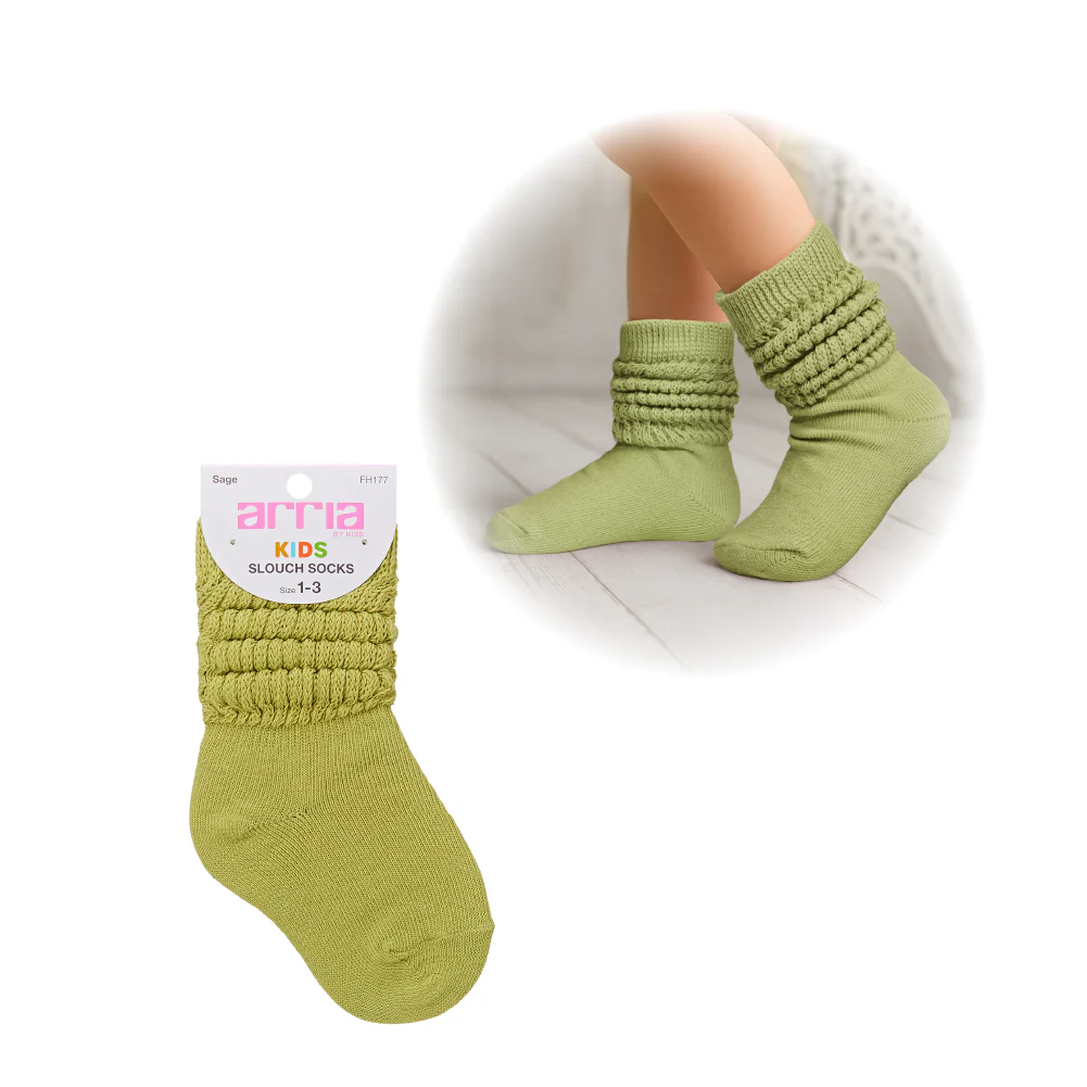 Arria Slouch Socks for Kids (13C–3Y) – Extra-Soft, Breathable - Image 7