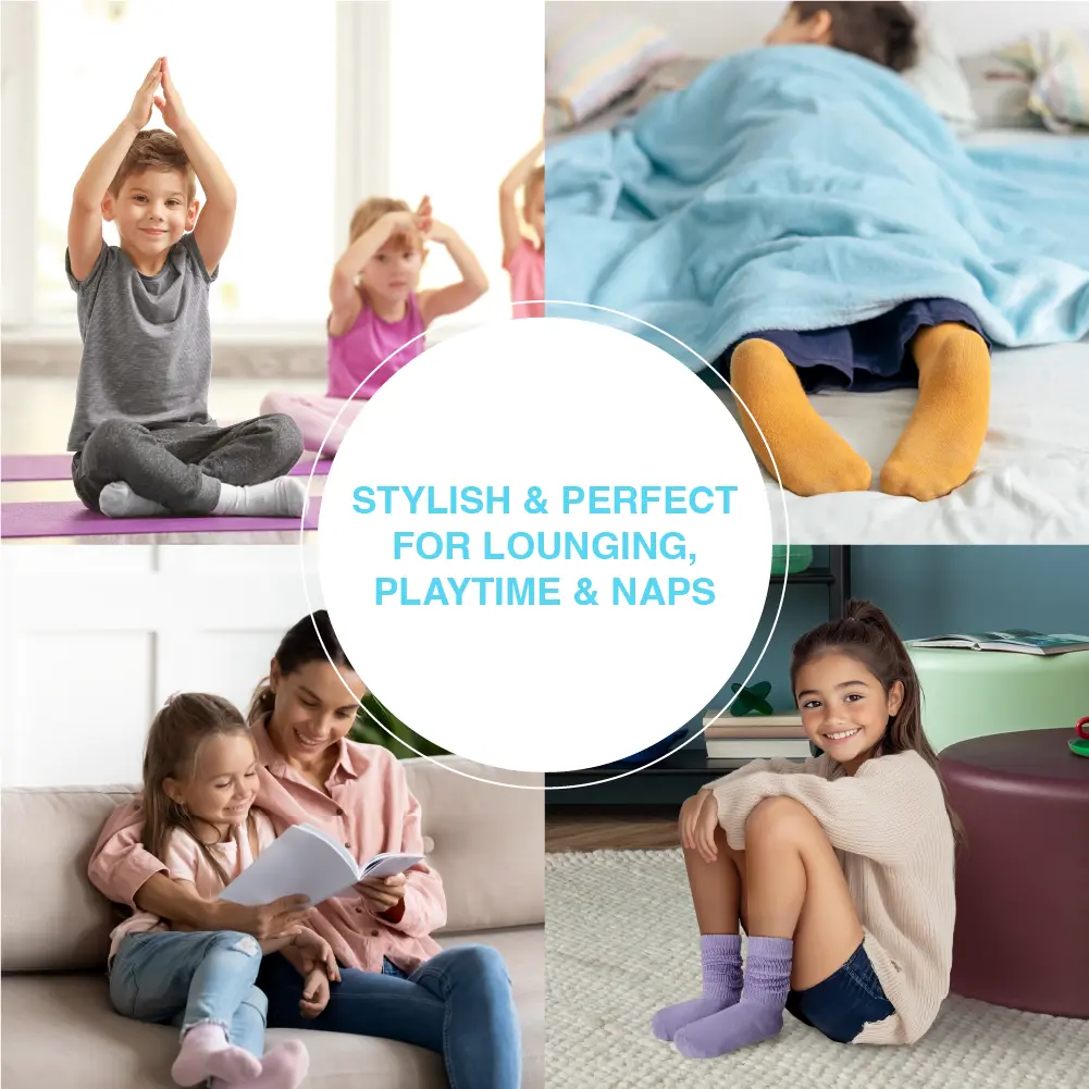 Arria Slouch Socks for Kids (3Y-5Y) – Extra-Soft, Breathable - Image 11