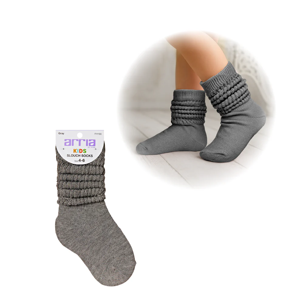 Arria Slouch Socks for Kids (3Y-5Y) – Extra-Soft, Breathable - Image 3