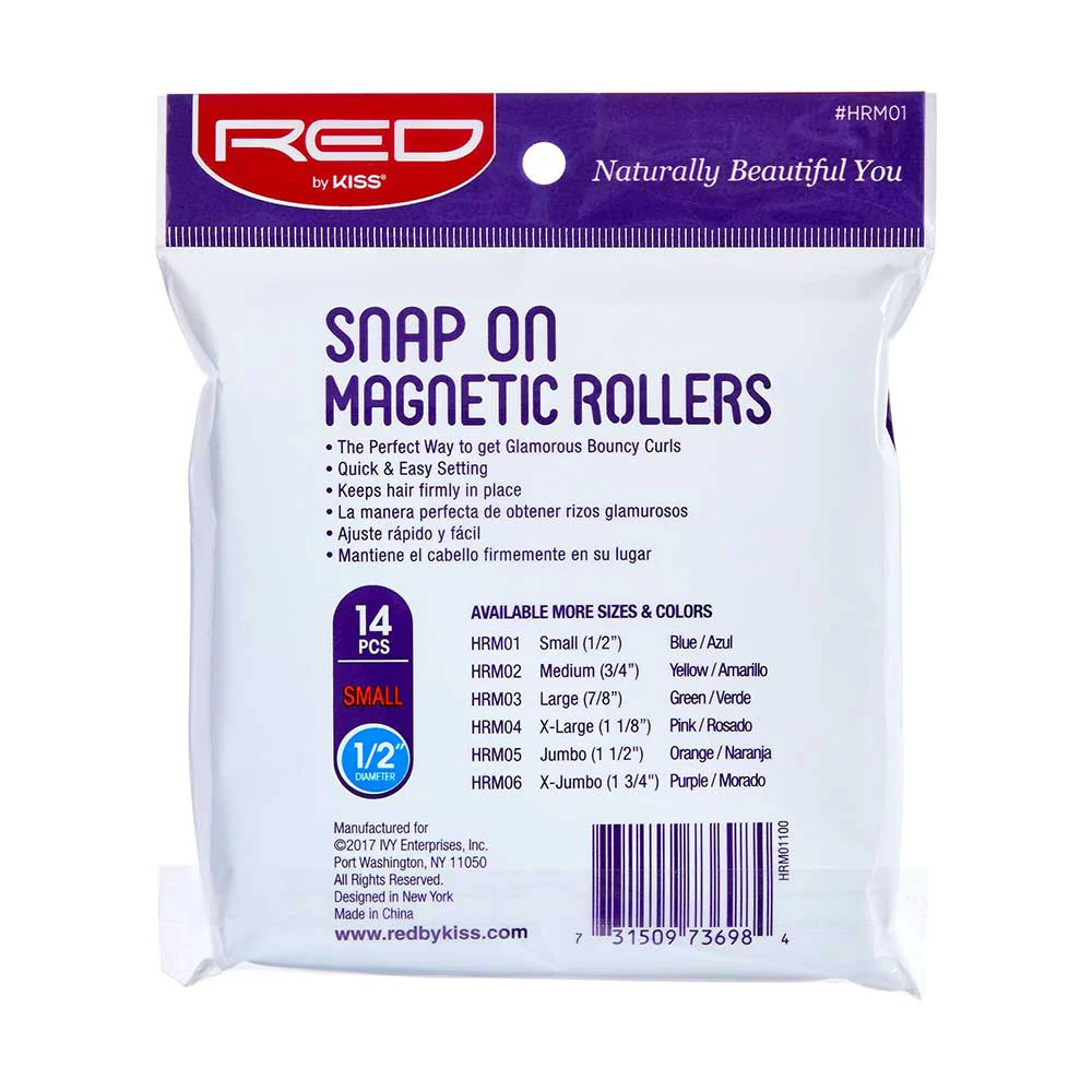 RED by KISS Snap On Magnetic Roller - Image 2