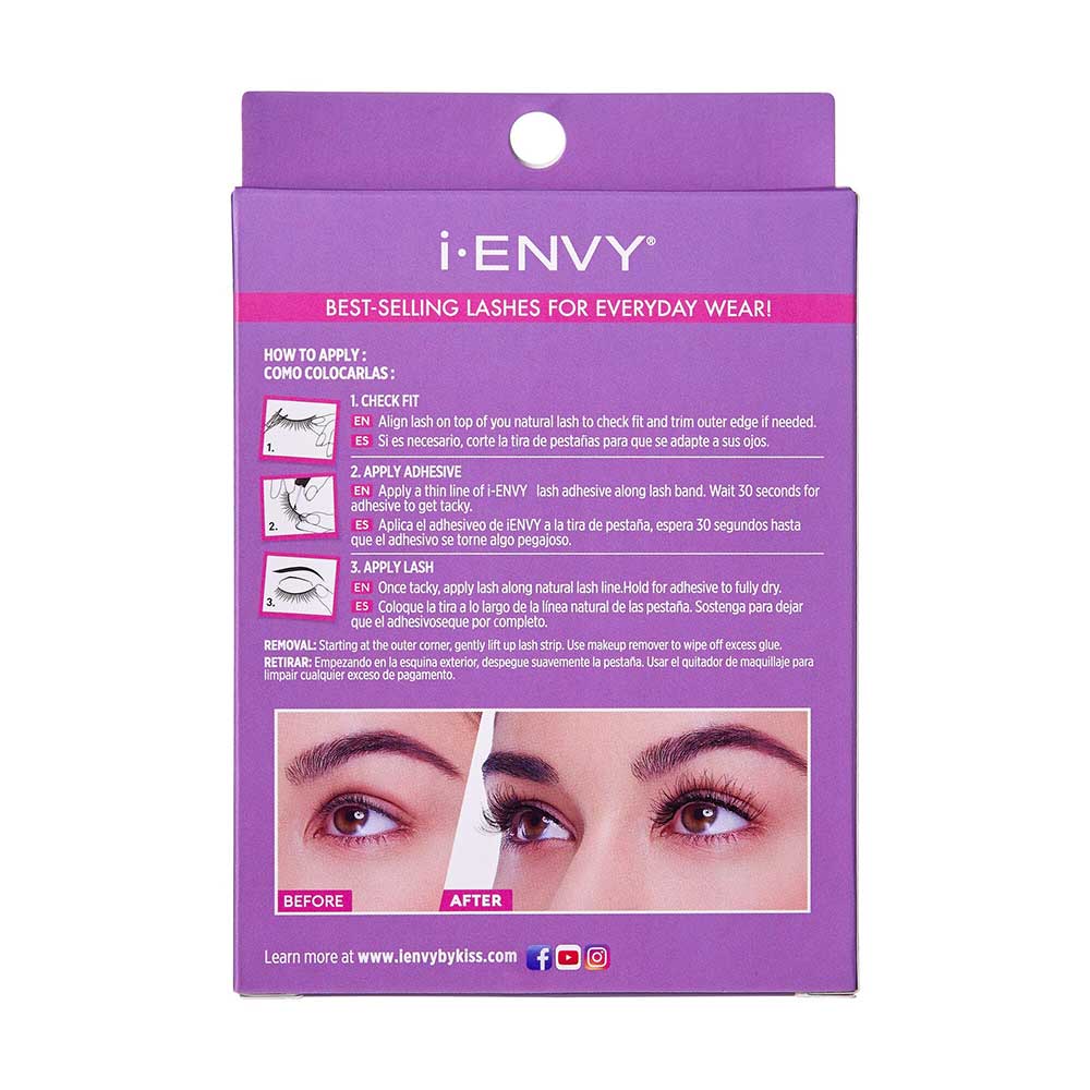 I-ENVY So Wispy Premium Human Hair Strip Lash Multi Pack - Image 6