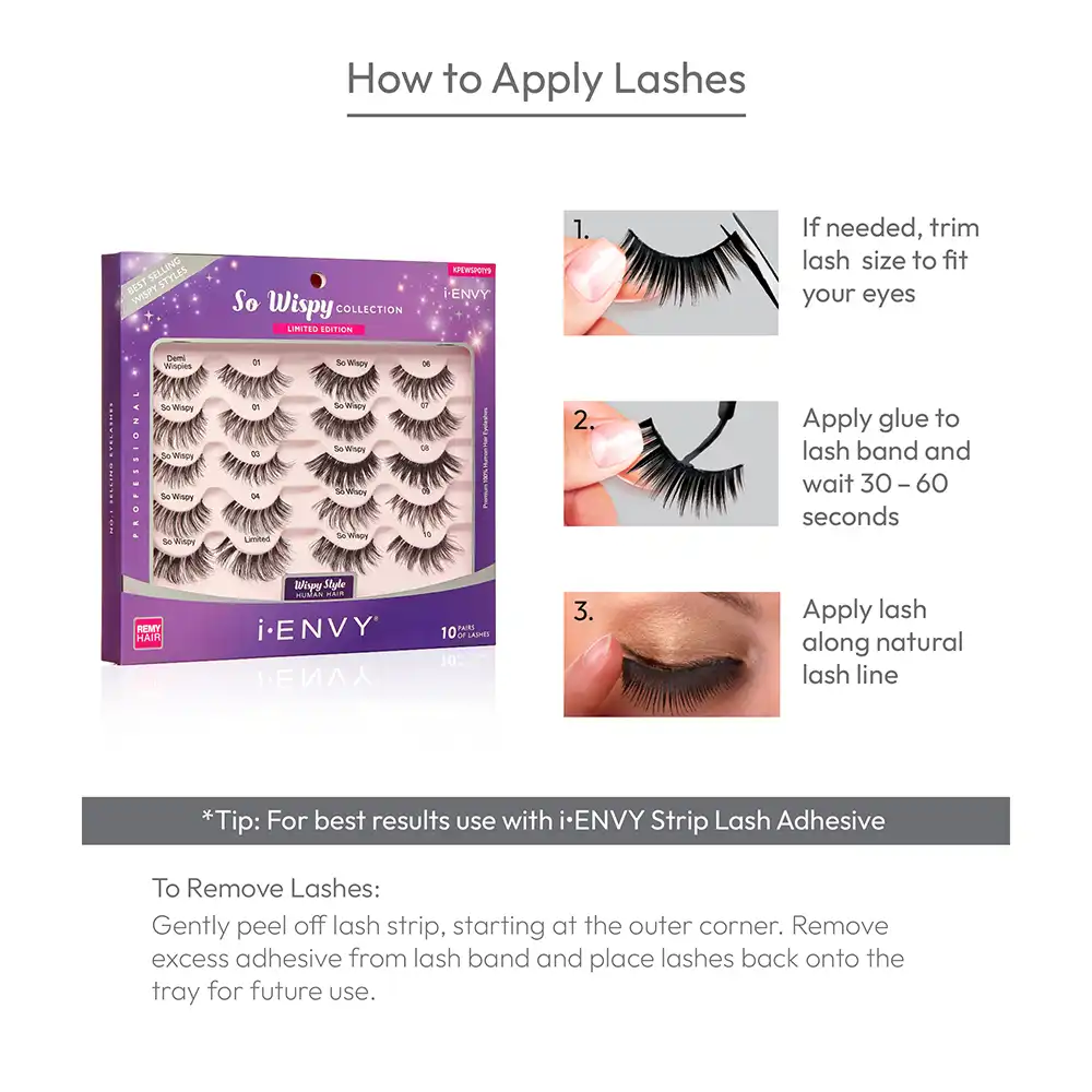 I-ENVY So Wispy Strip Lash Collection - Image 5