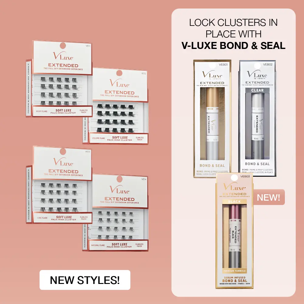 VLuxe By i•ENVY Soft Luxe Faux Mink Lash Cluster – Seamless DIY Extensions - Image 20