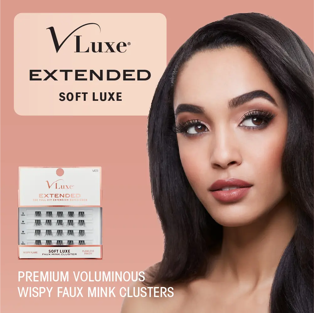 VLuxe By i•ENVY Soft Luxe Faux Mink Lash Cluster – Seamless DIY Extensions - Image 26