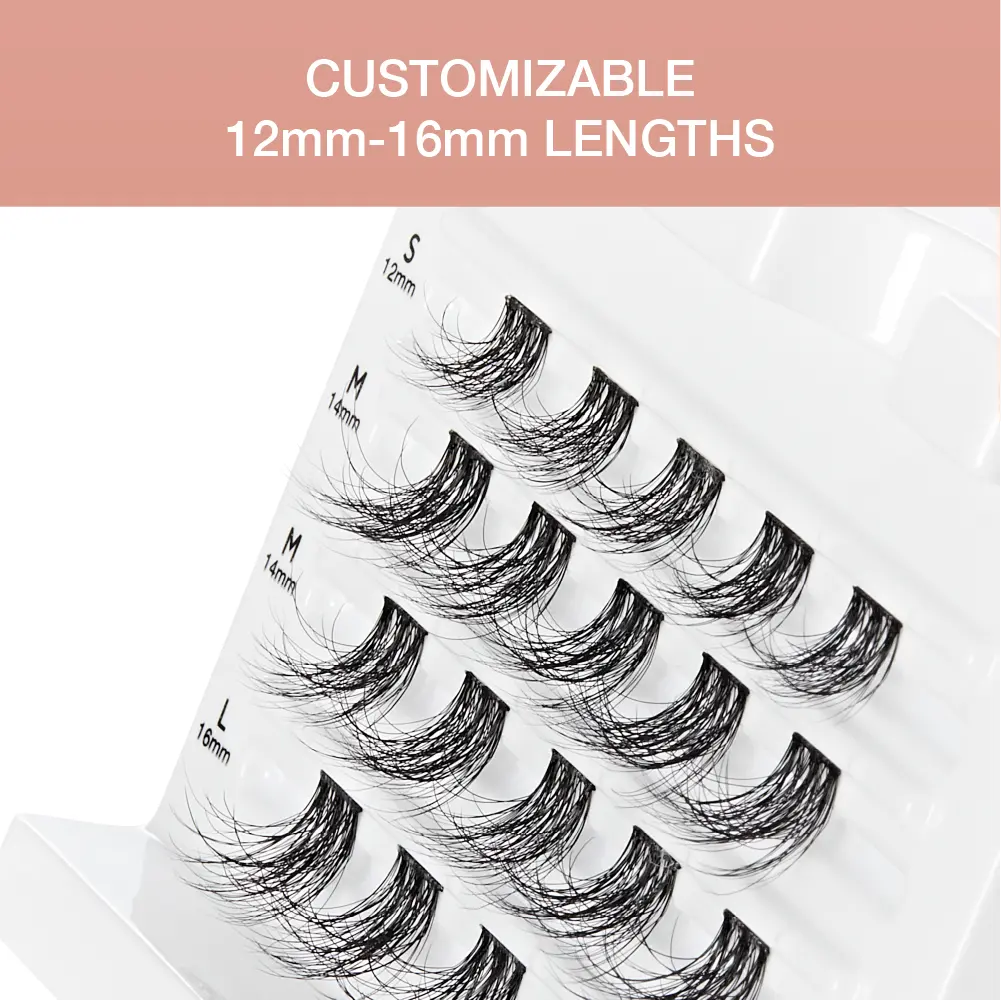 VLuxe By i•ENVY Soft Luxe Faux Mink Lash Cluster – Seamless DIY Extensions - Image 3