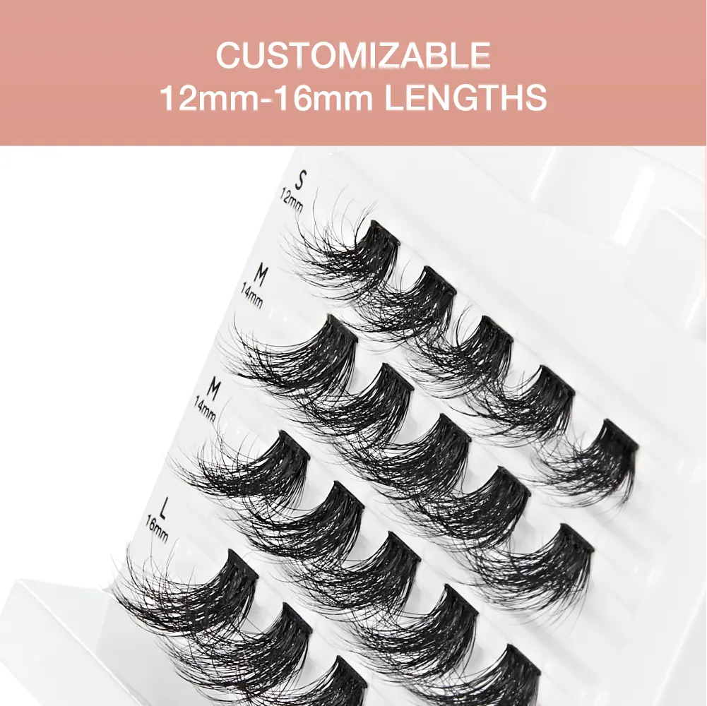 VLuxe By i•ENVY Soft Luxe Faux Mink Lash Cluster – Seamless DIY Extensions - Image 9