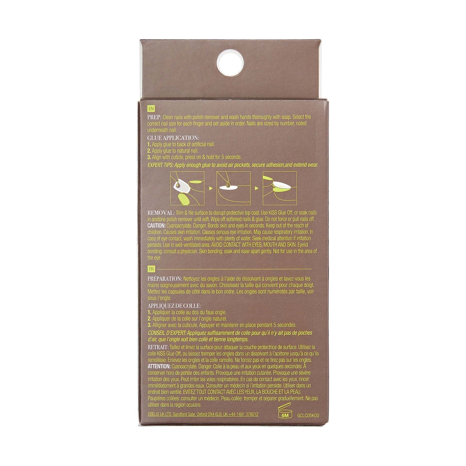 Gold Finger Solid Color Nails - Image 5