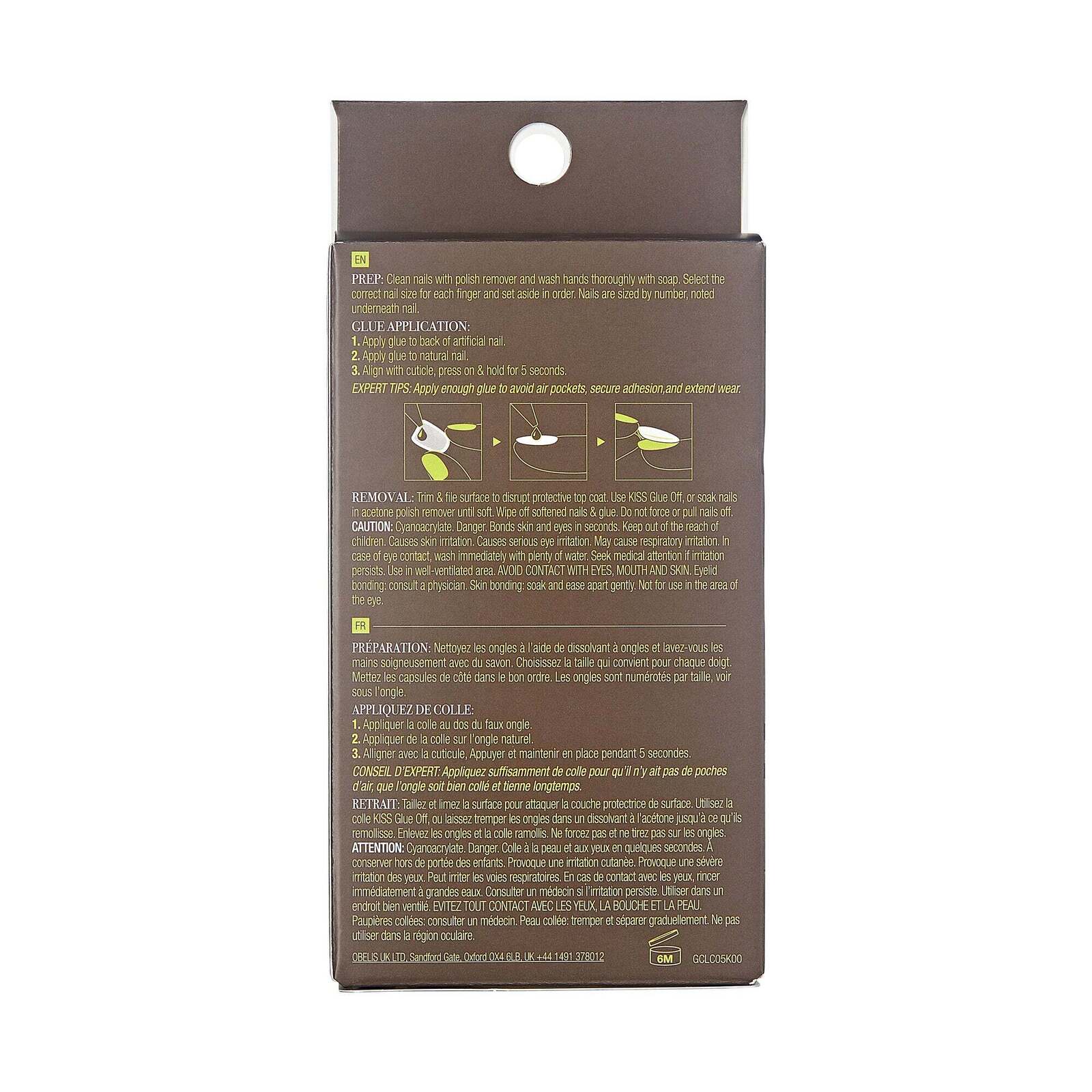 Gold Finger Solid Color Nails - Image 6