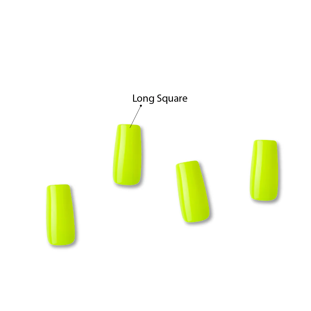 Gold Finger Solid Color Press On Nails Kit – Long Lasting Glue-On Fake Nails Set - Image 16