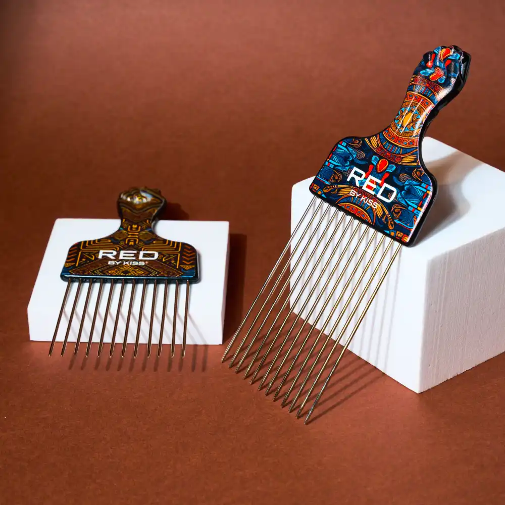 RED by KISS Soul Pik Curly Hair & Afros Hair Pick - Image 14