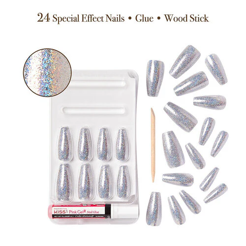 Gold Finger Special Effect Nails - Image 3