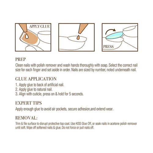 Gold Finger Special Effect Nails - Image 4