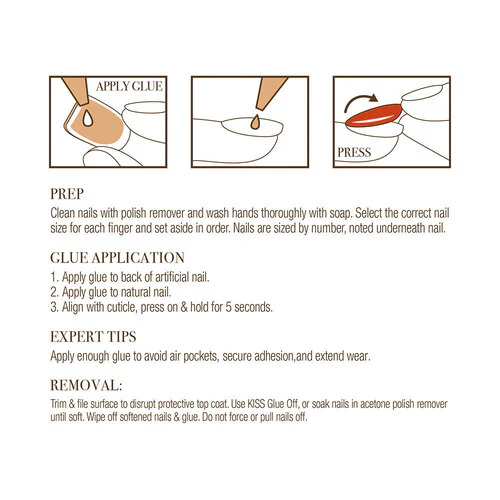 Gold Finger Special Effect Nails - Image 4
