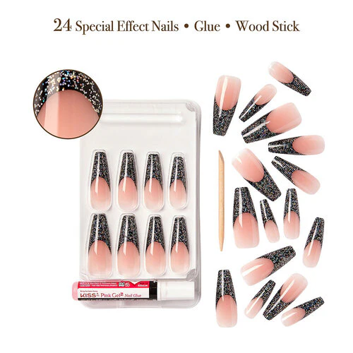 Gold Finger Special Effect Nails - Image 3